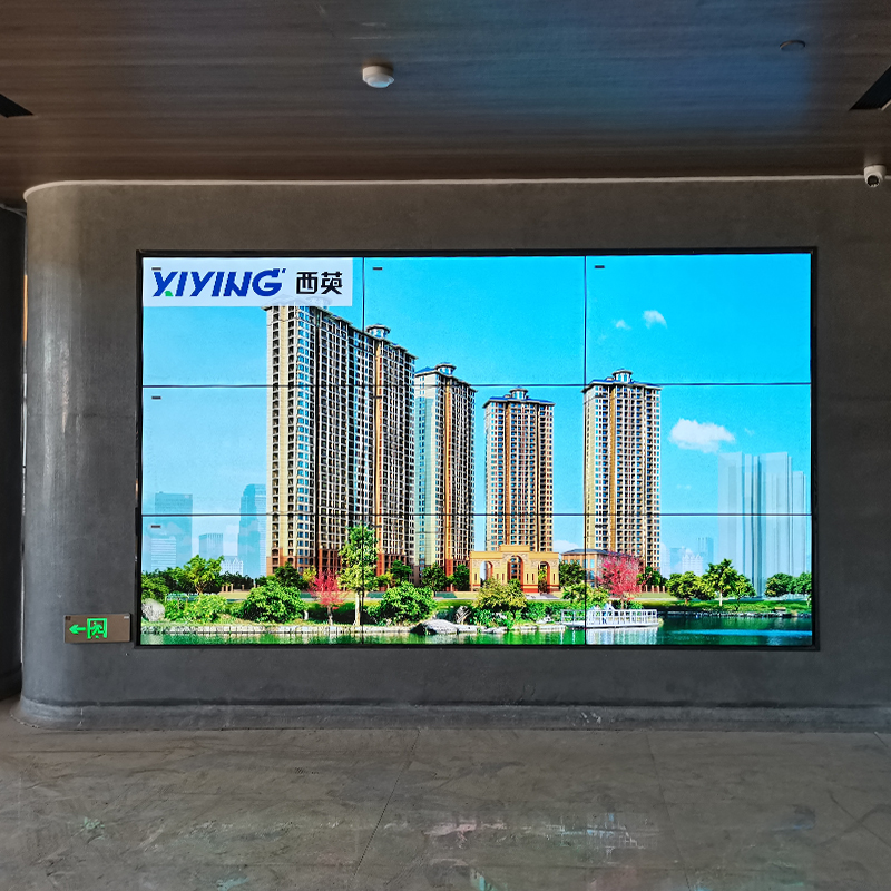 梦不落——河北邯郸保利售楼处3X3液晶拼接屏案例