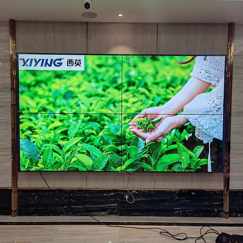 梦不落——浙江杭州某公司55寸拼接屏展示项目
