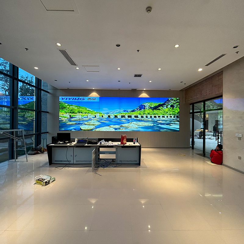 梦不落——河北唐山某单位55寸3X6拼接屏展示项目